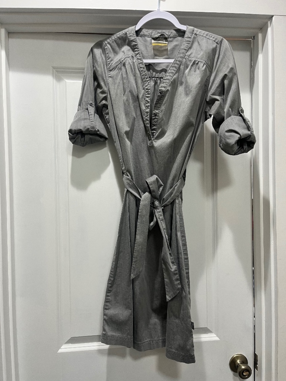 Cabela’s gray shirt dress size small